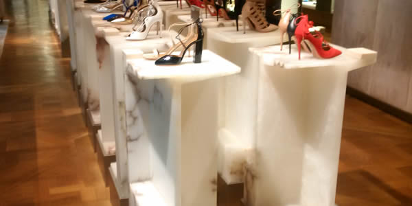 Alibaster Display Plinth
