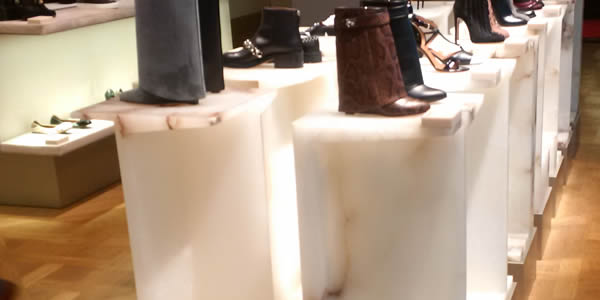 Alibaster Display Plinth