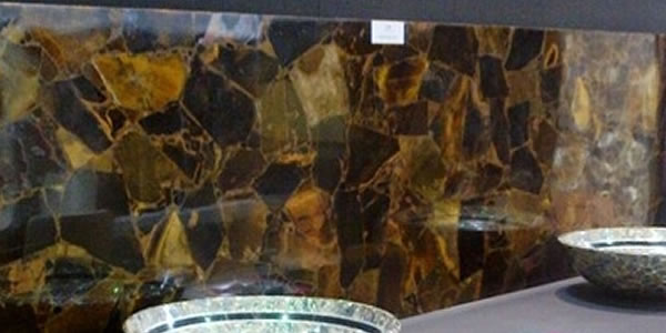 Jasper brown luxury splashback